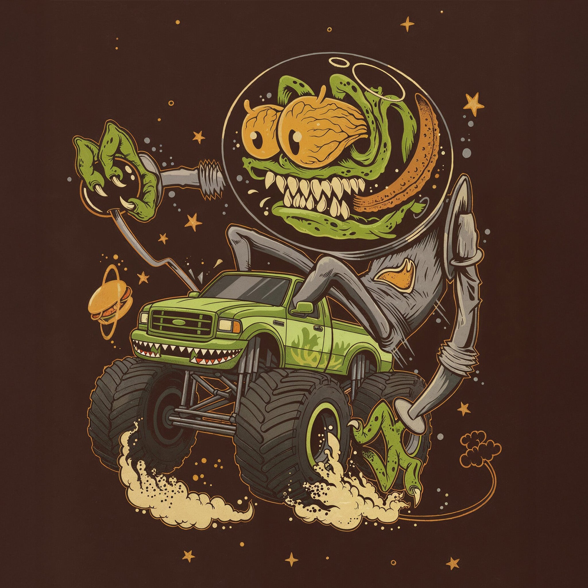 Monster Truck Alien